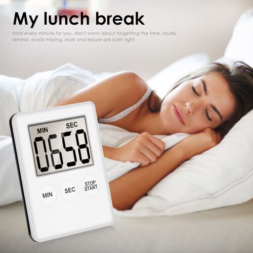 Timers With Magnet Kitchen Cooking LCD Digital Screen Timer