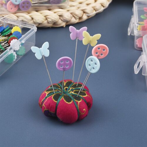 50/100pcs Dressmaking Pins Embroidery Patchwork Tools Fixed