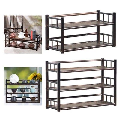 Tabletop Display Rack Teatop Holder Stand Multilayer