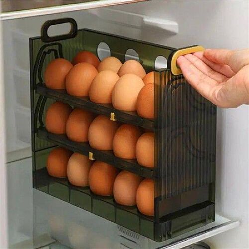 Egg Storage Box Refrigerator Organizer Food Containers Egg