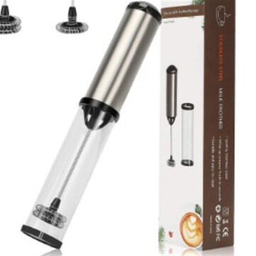 Electric Milk Frother Stainless Steel Coffee Cream Electric