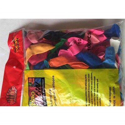 100pcs Pearl Helium Latex Balloons party decor 2.2g+free pum