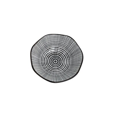 Nordic Style Bamboo 9grid Tray for Hot Pot Grill Ceramic Dip