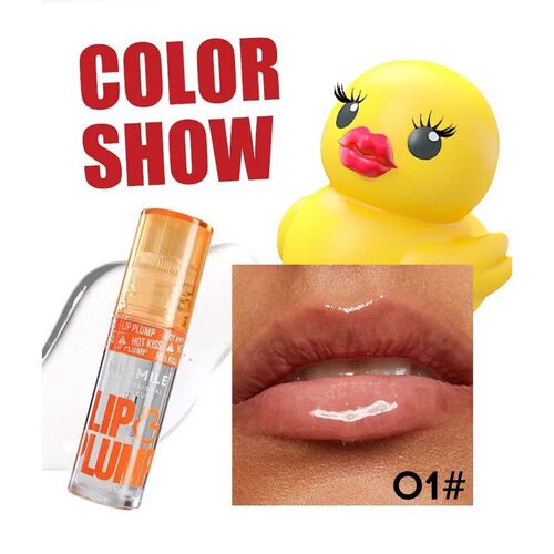 MLSMILE Duck Lip Plump Lip Oil Moisturizing Lip Gloss Mirror