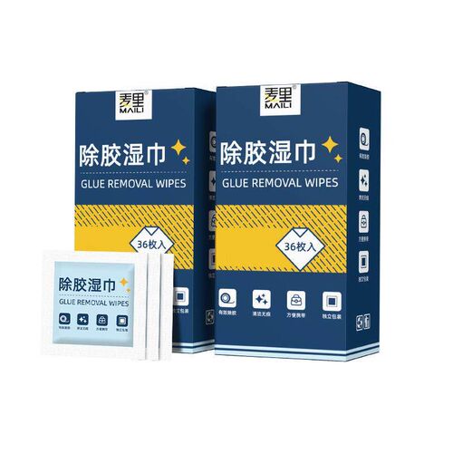 Adhesive Remover Wipes, Disposable Adhesive Cleaner, Car Pai