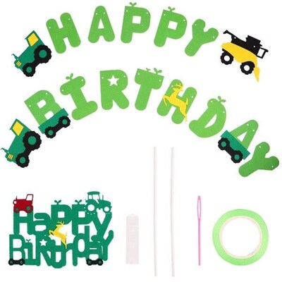 Construction Trucks Engineering Vehicle Flags Non Woven