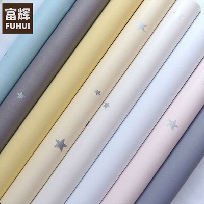 Star Wallpaper Self-adhesive Wallpaper Waterproof Moisture-p