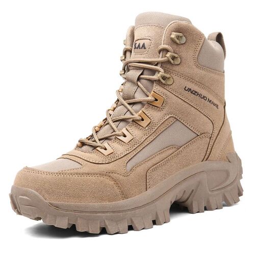 New Boots Men Military Special Force Desert Combat Shoes Men