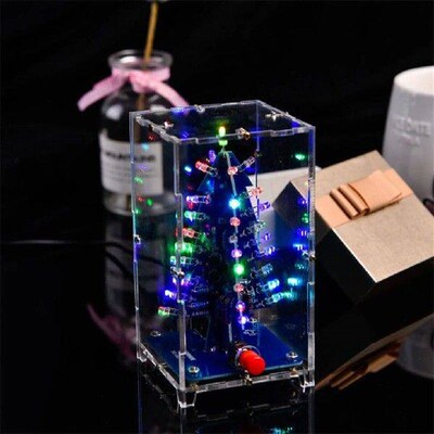 Soldering Practice Kit Electronic Components With Low Power