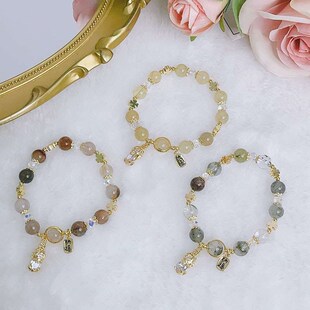 Lucky Pixiu Natural Crystal Pixiu Brlet Citrine Nafu Color H