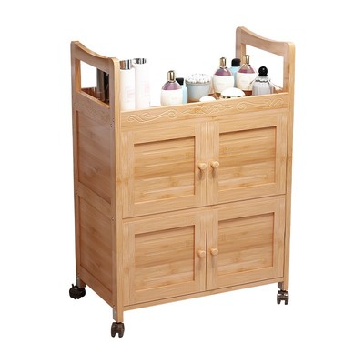 移动餐边茶桌茶水柜架家用实木客厅烧水茶台小柜子茶柜茶水台橱柜