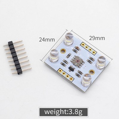 TCS3200D/TCS230颜色识别感应传感器颜色传感器模块适用于rduino