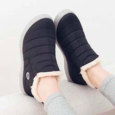 Snow Men Boots Fashion Mens Shoes Platform Mens Winter Boot