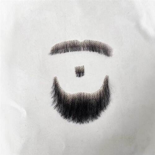 Mens Beard Real Hair Simulation Fake Beard Invisible Realis
