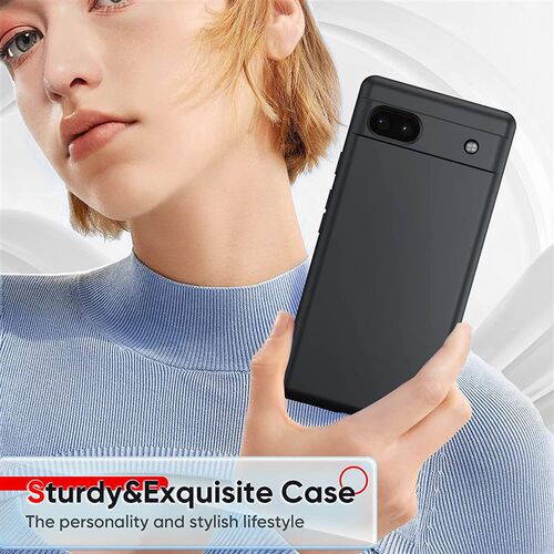 For Google Pixel 7 Pro Case Liquid Silicone Soft Matte Camer
