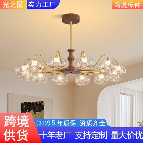 客厅吊灯法式中古风复古2026
