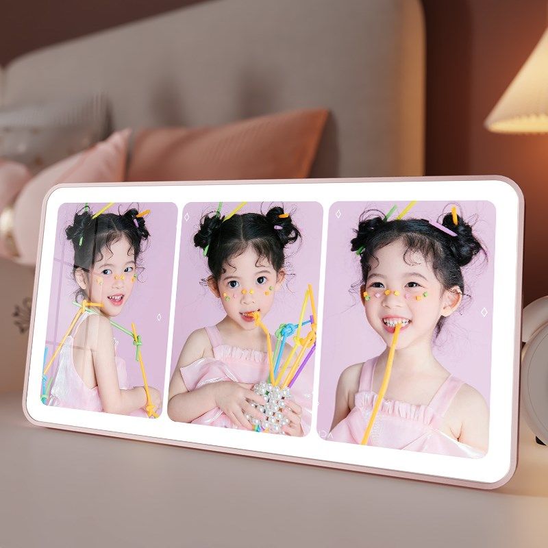 洗儿童照片做成相框摆台定制婚纱照结婚照冲印全家福水晶相册摆件,家居饰品,相框/画框,淘宝优惠券,粉丝福利购,淘宝优惠卷