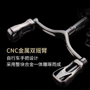 RUKE平衡杆摇臂渔轮路亚纺车轮鱿鱼轮微物鱼轮鱼线轮路滑海竿轮