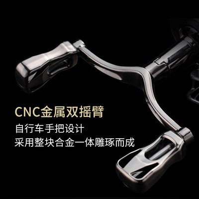 RUKE平衡杆摇臂渔轮路亚纺车轮鱿鱼轮微物鱼轮鱼线轮路滑海竿轮