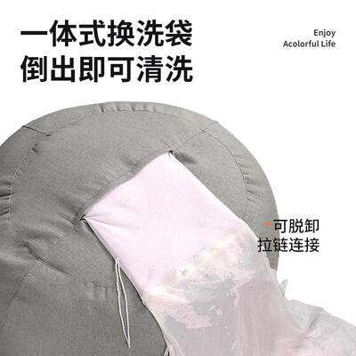 懒人沙发豆袋卧发榻榻米阳台室沙床KJF椅休简约客厅榻榻米浴场