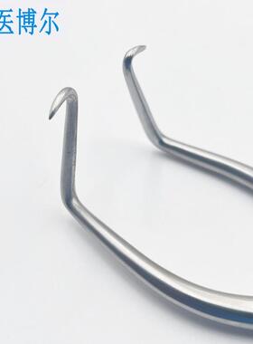 10m突牵开器宠物骨撑开器不锈钢MOK科多齿动乳物开口器单钩直c角