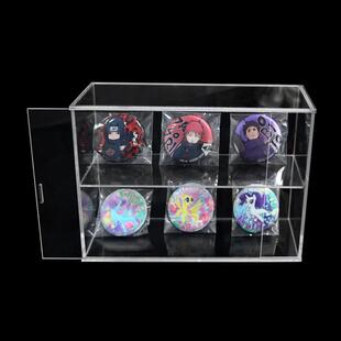 昭杭收纳徽章FAQ谷桌面子徽章展示整整理谷盒子透明收纳盒桌面理