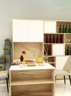 JMO桌椅床柜智变五金桌下折叠翻多书功能家用隐形壁挂悬空墙上抽