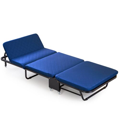 Three-fold Bed Office Lunch Break Folding Bed Single Wooden