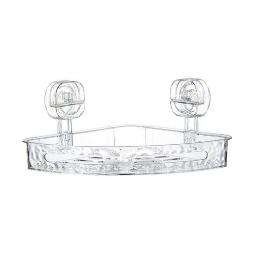 Suction cup shelf for the bathroom, no drilling required, wa