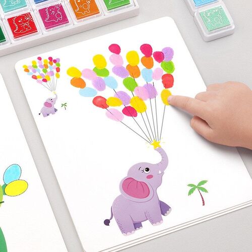 Finger Album Finger Painting Drawing Toys For Kids Creative