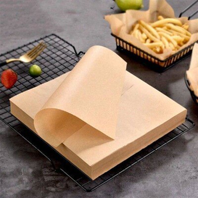 500 Sheets Baking Tray Oil-absorbing Paper Heat Resistant