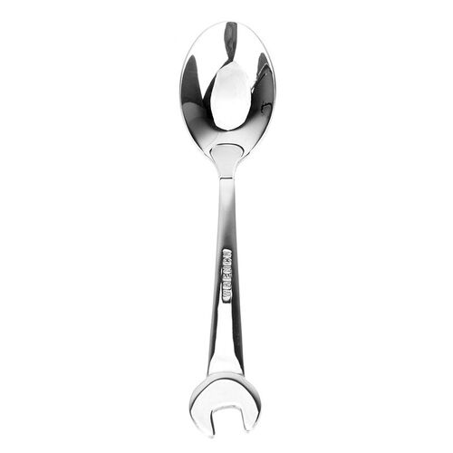 HOOMIN Stainless Steel Spanner Spoon Fork Wrench Shape Dinne