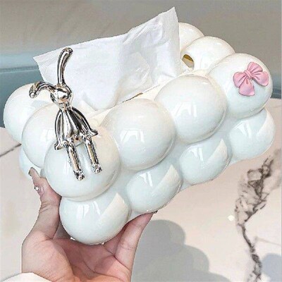 Cloud Tissue Box Minimalist Bubble Tissue Holder Creative