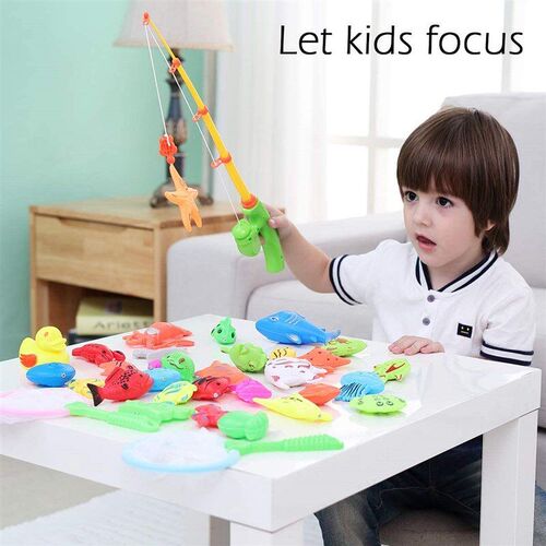 Magnetic Fishing Pool Toys Game for Kids Bathtub磁性钓鱼玩具