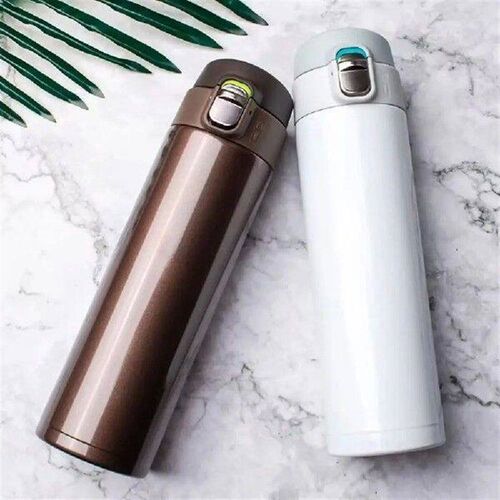 Portable 500ML Bouncing Thermal Cup Leak-proof Stainless