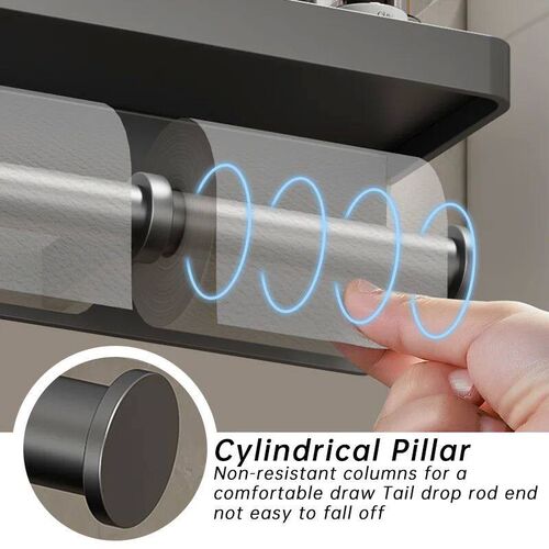 Aluminum alloy Toilet paper holder Toilet Paper Holder Wall-