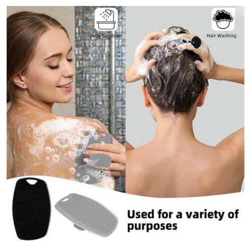 Silicone Massage Bath Brush Durable Shower Exfoliate Bubble