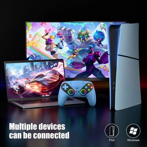 Wireless Controller For Ps5/Ps5 Pro/Ps5 Slim/Pc With Hall Jo
