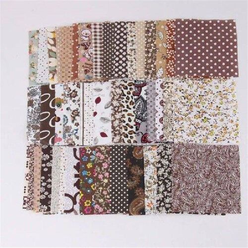 50Pcs 10x10cm Square Patchwork Mixed Style Sewing Material