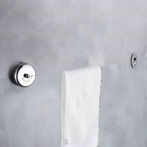 Wall-mounted Clothes Line Windproof 2.8m Adjustable Strength