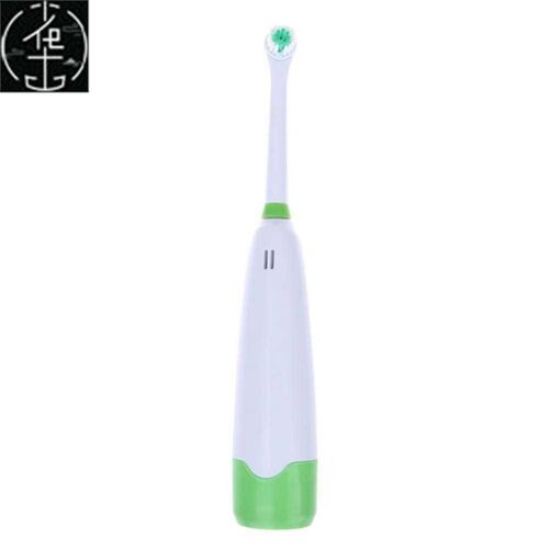Green 1 PCS Rotating Anti Slip Waterproof  Electric Toothbr