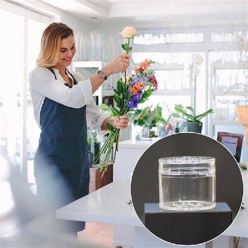 1PC Spiral Ikebana Stem Flower Holder For Vase Home