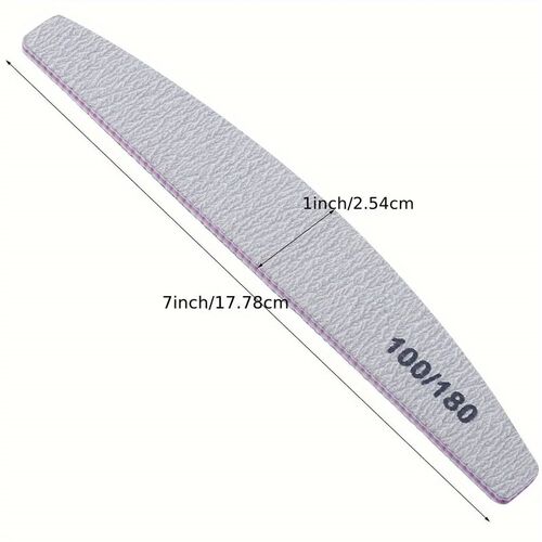 50Pcs Nail Art Files 100/180 Nails Accessoires Gel Nail Poli