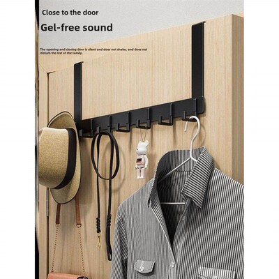 hanger door clothes hook wall hanging garment cap cabinet 1