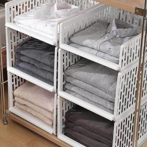 .wardrobe layered partition storage box drawer large cabinet