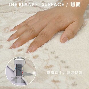 Bedroom Cashmere Bed Thickened Affor Front Bedside