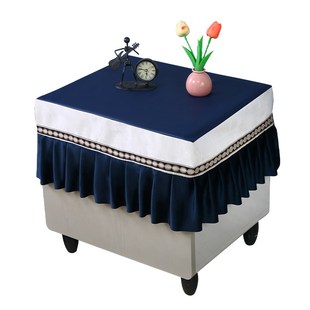 高级感防水床头柜罩保险柜盖布防尘防滑蕾丝高端全包防尘罩