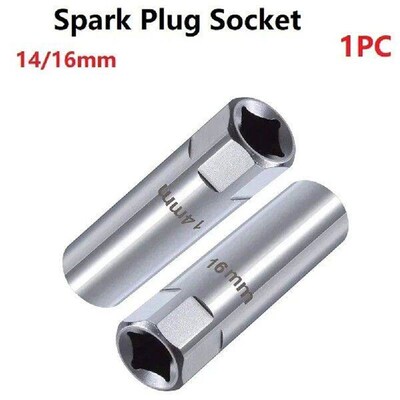 38inch Drive Spark Plug Wrench, 12Point Removal Tool, Metal