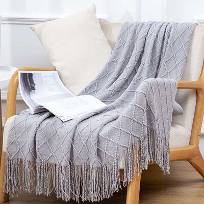 Nordic Blanket Sofa Blanket Summer Office Lunch Bre Nap Air-