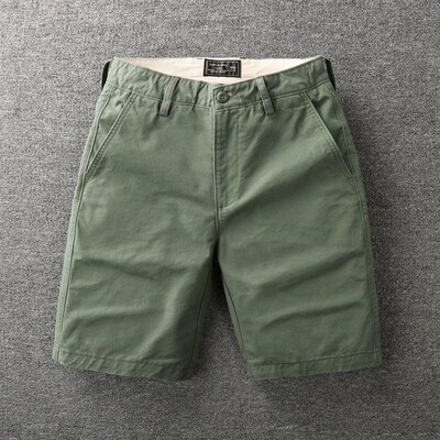 Khaki Shorts Men Summer Casual Shorts 2023 Work Wear Sreet S